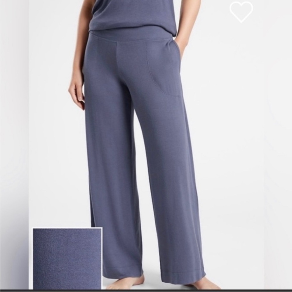 Athleta well rested rib sleep pant nwt